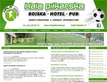 Tablet Screenshot of halapilkarska.pl